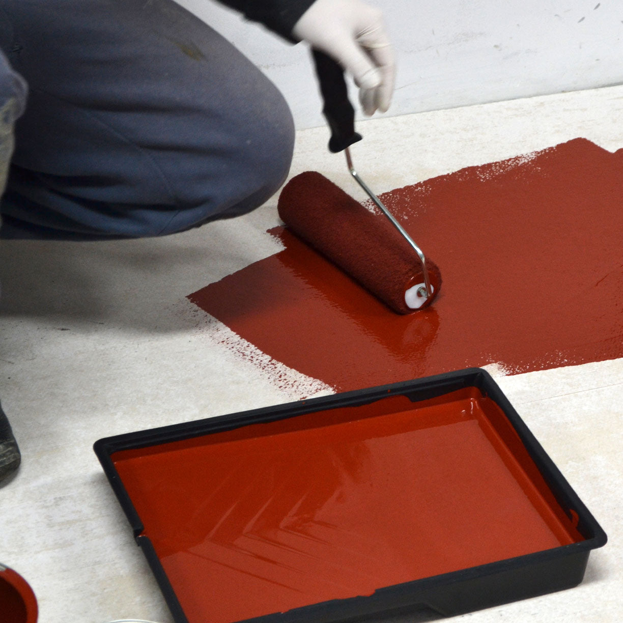 Bodenfarbe - 2,5L - Rot