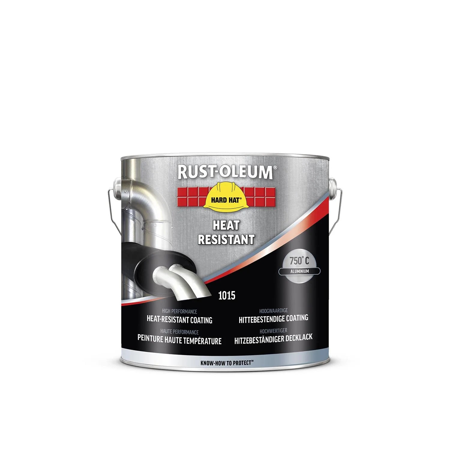 Rust-Oleum Hard Hat Hitzebeständiger Decklack 2,5 l