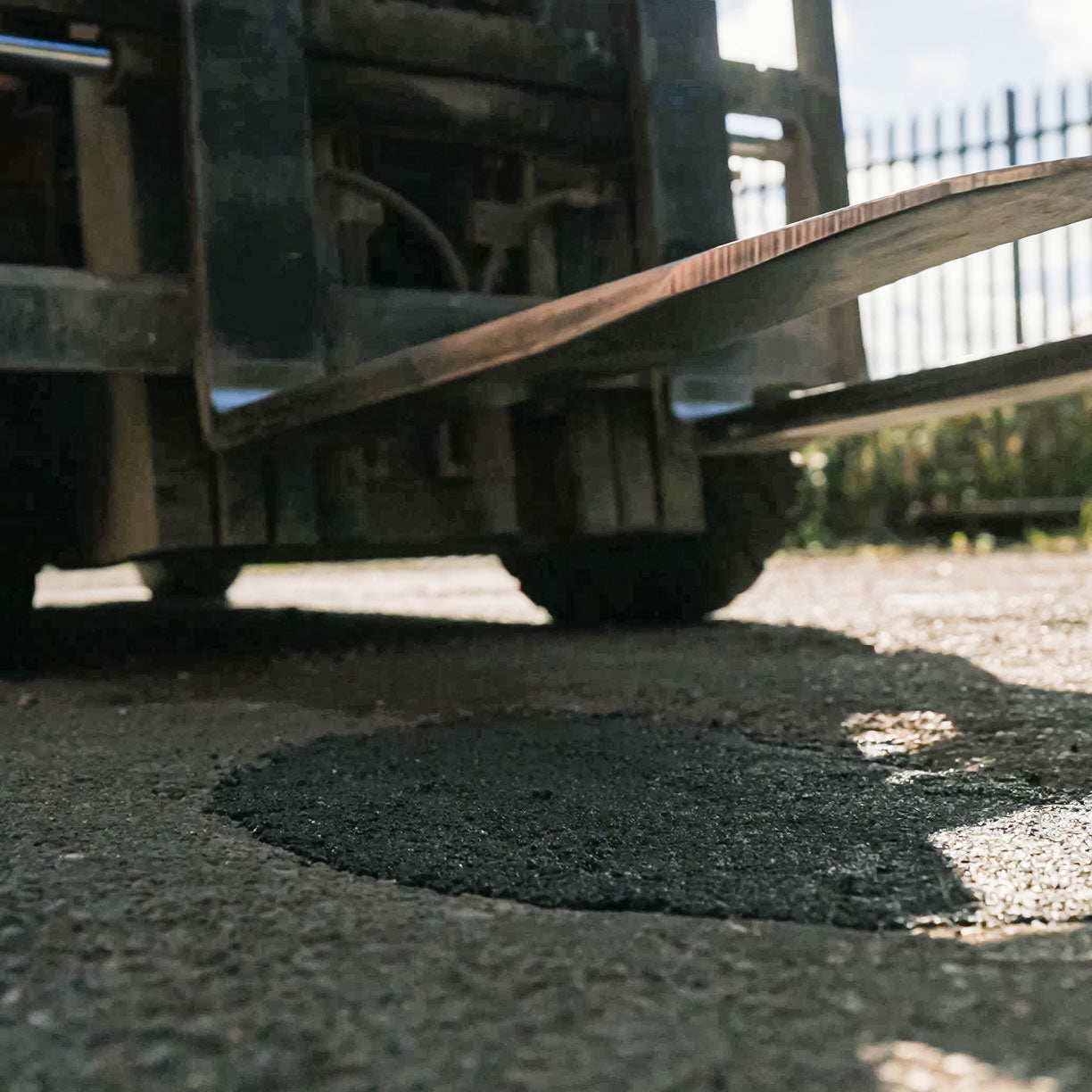 Gießbare Asphaltreparatur - 25kg