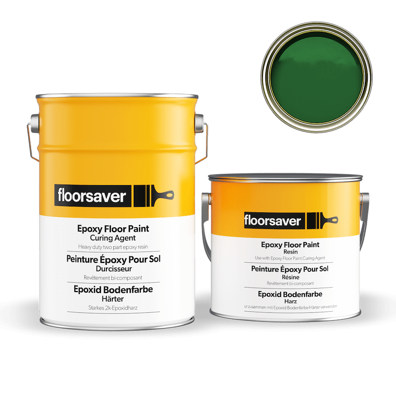 Epoxid Bodenfarbe - 5L - Grün