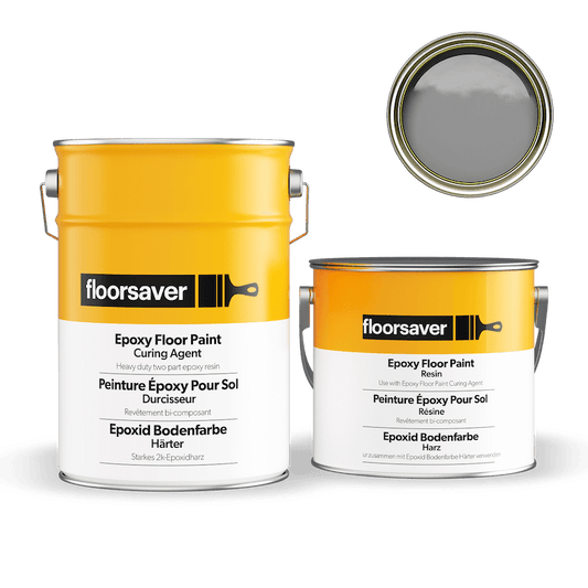 Epoxid Bodenfarbe - 5L - Grau