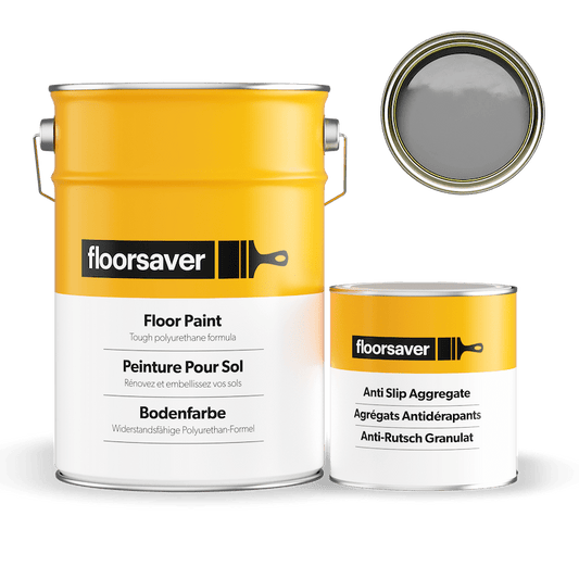 Bodenfarbe Anti Rutsch - 5L - Grau