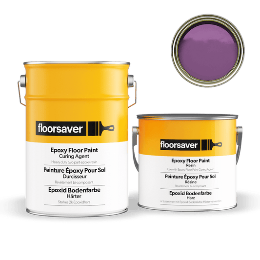 Epoxid Bodenfarbe - 2,5L - Violett