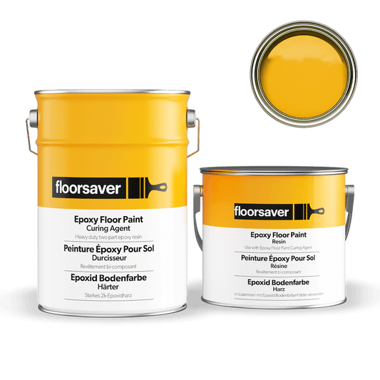 Epoxid Bodenfarbe - 2,5L - Gelb