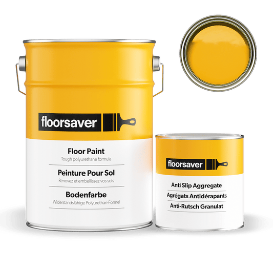 Bodenfarbe Anti Rutsch - 2,5L - Gelb