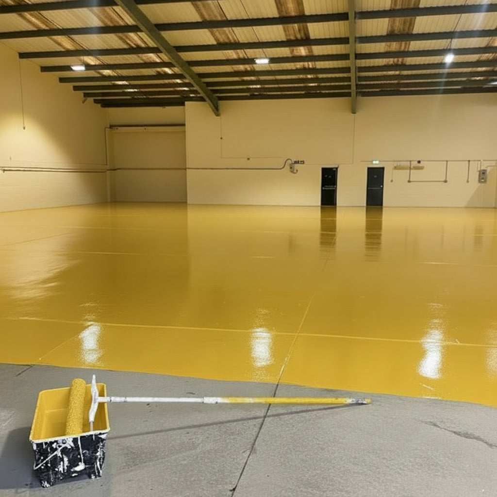 Bodenfarbe Anti Rutsch - 2,5L - Gelb